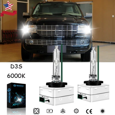 Front HID Headlight Bulb For Lincoln Navigator 2015- 2018 High Low Beam Stock 2x - Image 1 of 4