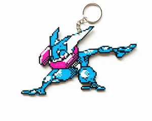 Llavero Greninja. Impreso en 3D - Imagen 1 de 3