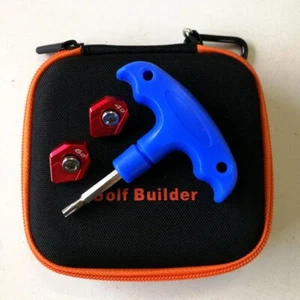 Red Golf Weight 4g6g + Wrench + Case for Cobra King SZ Speedzone Driver - Picture 1 of 7