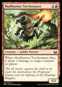 Mudbutton Torchrunner 104/249 Modern Masters MTG Magic the Gathering card - Picture 1 of 2
