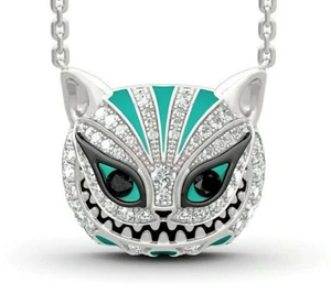 Collar Gatito Betsey Johnson Estrás Alicia en el País de las Maravillas GATO CHESHIRE - Imagen 1 de 11