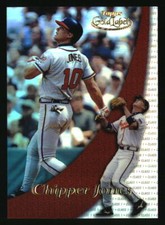 Chipper Jones 2000 Topps Gold Label #16 Baseball Card