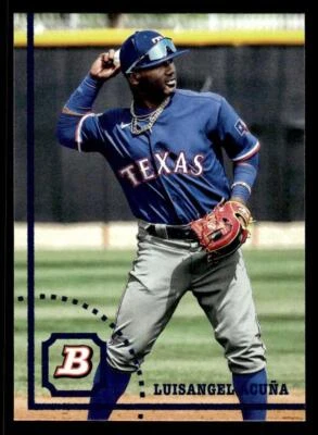 2022 Bowman Heritage #BHP-10 Luisangel Acuña Prospects Card Texas Rangers - Image 1 of 2