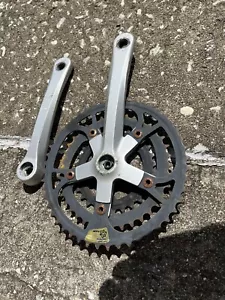 VINTAGE Mountain Bike CRANK Set Off 90’s Mongoose Crossways Nice With Chainrings - Picture 1 of 4