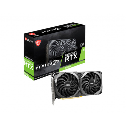 New ListingMSI NVIDIA GeForce RTX 3060 Graphic Card - 12 GB GDDR6