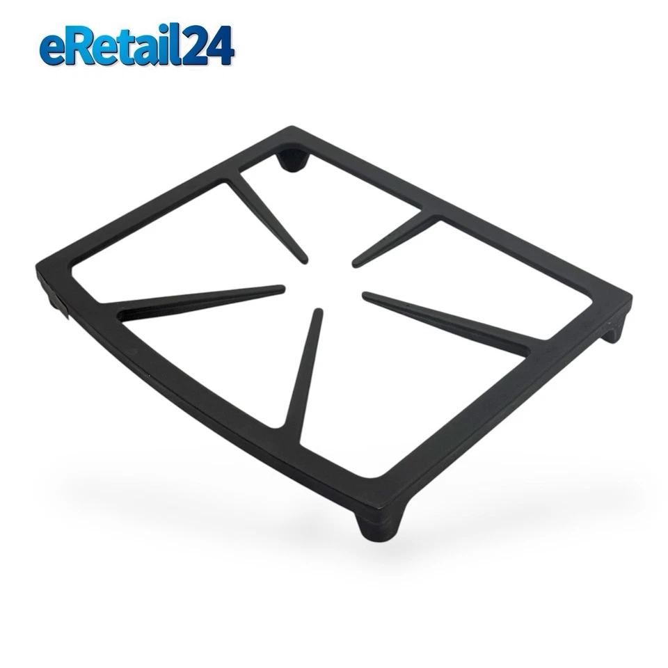 Rejilla central para estufa de gas Dacor 72468SB negra OEM Foto 1 de 4