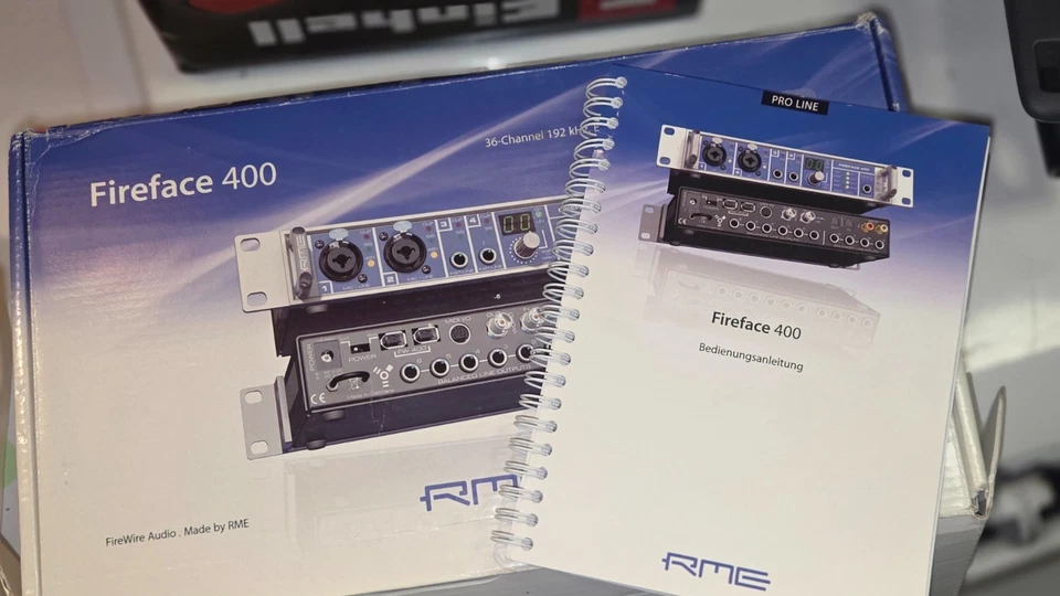 Interface d'enregistrement numérique RME Audio Fireface 400 avec adaptateur d... - Image 1 of 1