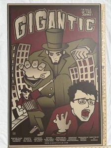 GIGANTISCHE GESCHICHTE VON 2 ZWEI JOHNS MONTIERT FILMPOSTER SIE KÖNNTEN RIESEN SEIN 2003 TMBG - Bild 1 von 10