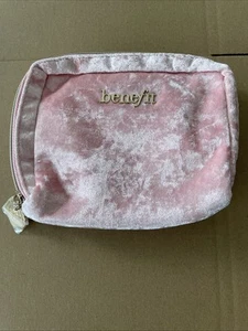 Benefit white / pink small Make Up Bag BRAND NEW - Picture 1 of 6