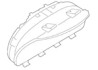 Cuadro de instrumentos velocímetro BMW X3 2014-2017 Foto 1 de 4