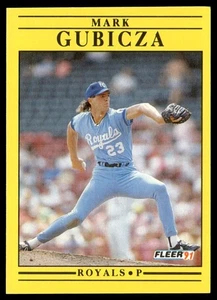 1991 Fleer Mark Gubicza Kansas City Royals #560 - Picture 1 of 2