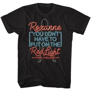The Police - Neon Roxanne - Short Sleeve - Adult - T-Shirt - Picture 1 of 1
