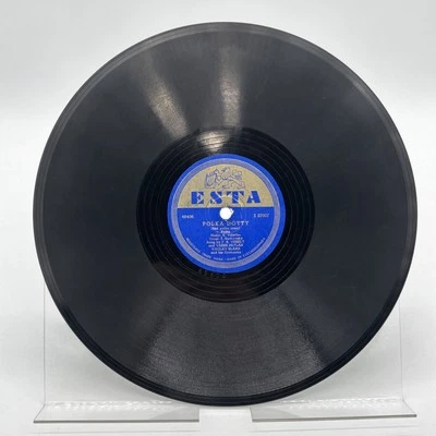 78 RPM Record - Vaclav Blaha/F.K. Vesely - Goosey, Goosey Gander/Polka Dotty - Image 1 of 4