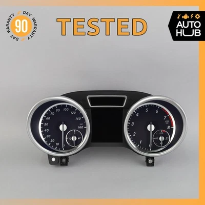 2014 Mercedes X166 GL550 ML550 ML350 Instrument Speedometer Cluster OEM 101k - Image 1 of 4
