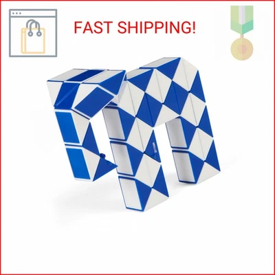 Rubik’s Cube, Connector Snake, Two-Pack Cubes 3D Puzzle Game Stress Relief Fidge - Image 1 of 2