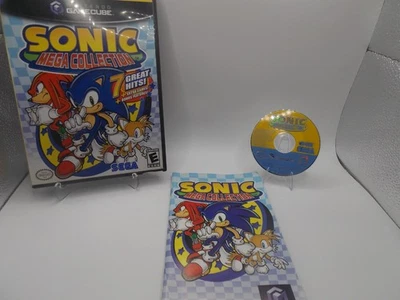 Sonic Mega Collection Nintendo GameCube -Manual -Player's Choice -Tested - Image 1 of 4
