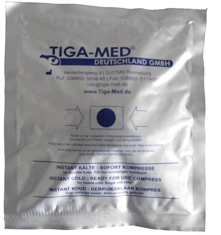 Sofort Kälte Kühl Kompresse Kompressen Kühlakku Rettungsdienst Sport Erste Hilfe - Bild 1 von 1