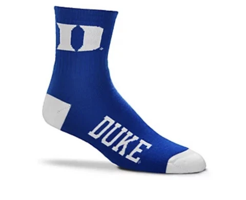 Duke Blue Devils Crew Socks-Single Pair Cover
