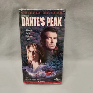 1997 DANTE'S PEAK VHS NEW SEALED w/Bonus Footage BROSNAN HAMILTON Video Tape - Picture 1 of 6