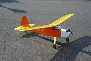74 Zoll RCM Pacific Ace Oldtimer RC Balsa AIrplane gedruckte Pläne - Bild 1 von 5