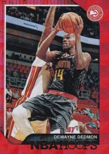 DEWAYNE DEDMON 2018-19 HOOPS RED CHECKERBOARD PARALLEL #02/15 #41 HAWKS - Picture 1 of 1