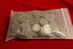 350 MONETE LINCOLN CENT IN ACCIAIO ZINCATO 1943-P CIRCOLATE, - Foto 1 di 4