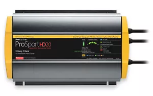 ProMariner ProSport HD 20 Battery Charger GEN 4 On-Board Marine Boat 20Amp 2Bank - Picture 1 of 4