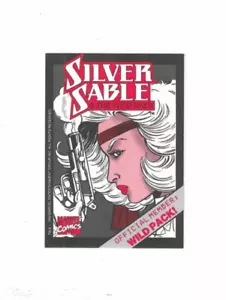SILVER SABLE & THE WILD PACK Promo Card ~ Marvel Comics @1992 / Volume Discount! - Picture 1 of 1