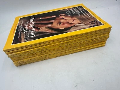 National Geographic Magazine Mind And Body Topic Bundle Lot Of 9 - Image 1 of 4