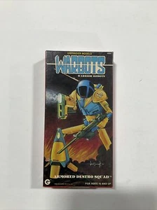 Warbots Warrior Robots 1984 Par de Metal con Caja 2 Miniaturas Figuras Granadero - Imagen 1 de 3