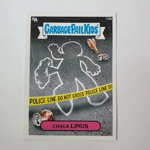  2012 Topps ~ Garbage Pail Kids - "CHALK LINUS" - Karte/Aufkleber #13a - Bild 1 von 7