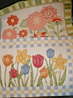 Lot of 2 Spring Flowers Placemats 13" x 19" (SU37A)
