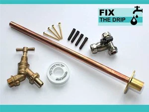 Professional THRU WALL Outside Garden Tap Kit meets Water Regulations GT7 DIY - Picture 1 of 1