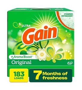 Detergente para ropa Gain Ultra en polvo - 183 cargas bueno para usar hasta 7 meses de lavado - Imagen 1 de 8
