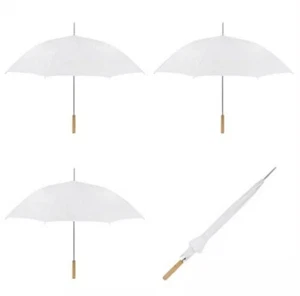(4 Pack) Anderson Auto-Open Umbrellas.(White) - Picture 1 of 8