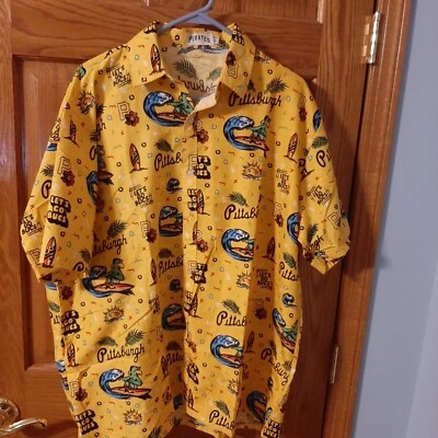 Pittsburgh Pirates Hawaiian Shirt- 2023-  SGA- Adult Extra Large (XL) - Image 1 of 3