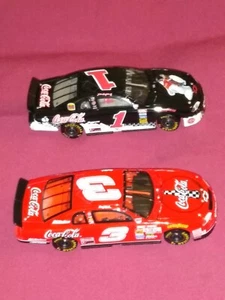 DALE EARNHARDT SR #3 & JR #1 POLAR BEAR MONTE CARLO COCA COLA 2 DIECAST CAR SET - Picture 1 of 12