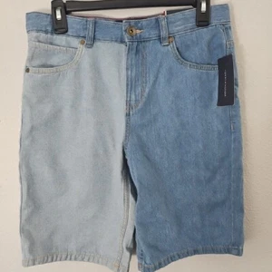 Tommy Hilfiger Boys Size 16 Two Tone Denim Shorts (8-20) - Picture 1 of 7