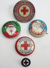 New listing
		Vintage Lot Of Red Cross Pins Volunteeer Swimmer Service Health To All