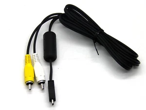 Cinch AV Video Kabel Datenkabel Leitung für Sony Cyber-Shot DSC-S730 DSC-S750 DSC-S780 - Bild 1 von 6