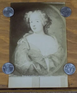 FOTOGRAFÍA ALBÚMINA c1890 por J. Kuhn/LOUISE, AMANTE DEL REY LOUIS XIV DE FRANCIA - Imagen 1 de 1