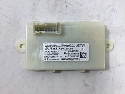 2015-2020 MERCEDES CLA250 REAR ANTENNA CONTROL MODULE UNIT A2129009729 OEM . - Image 1 of 4