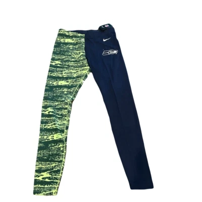 New NWT Seattle Seahawks Nike Women's Leg-A-See Logo Size Medium Yoga Leggings - Image 1 of 3