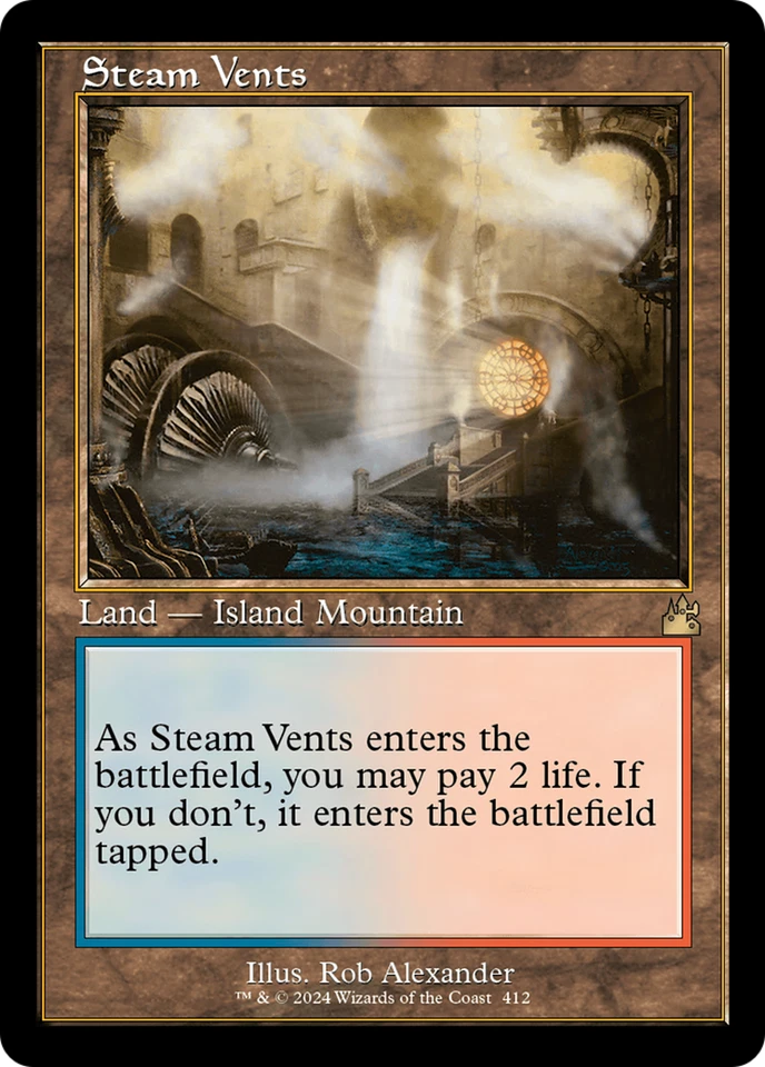 Steam Vents | Ravnica Remastered 412 | Near Mint - Image 1 of 1