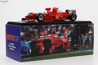 IXO Ferrari F300 Tower Wings Eddie Irvine #4 3rd Imola GP F1 1998 1:18 Werk 83 - Image 1 of 4