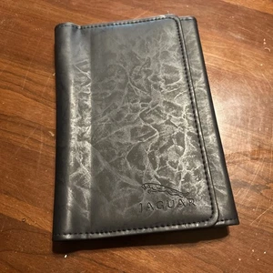 Jaguar Genuine OEM Owner's Manual Leather Case Bag Paperwork Storage Pouch - Bild 1 von 3