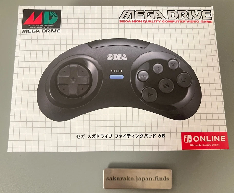 Nintendo Switch Online Ltd Sega Mega Drive Fighting Pad 6B Controller 6 Button - Image 1 of 4