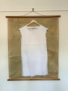 Marc By Marc Jacobs Soft Denim Sleeveless white Dress 12/14 M Medium Knee Length - Picture 1 of 4