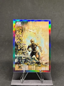 Wading Through the Swamp 2023 Topps Chrome Star Wars Galaxy Refractor #25 - Bild 1 von 2
