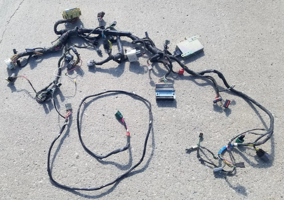 Arnés de cableado de tablero 7.3 IDI F350 camioneta Ford 1987-91 87 88 89 90 1990 Foto 1 de 4